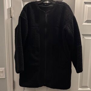 Lululemon Athletica Black Teddy Jacket